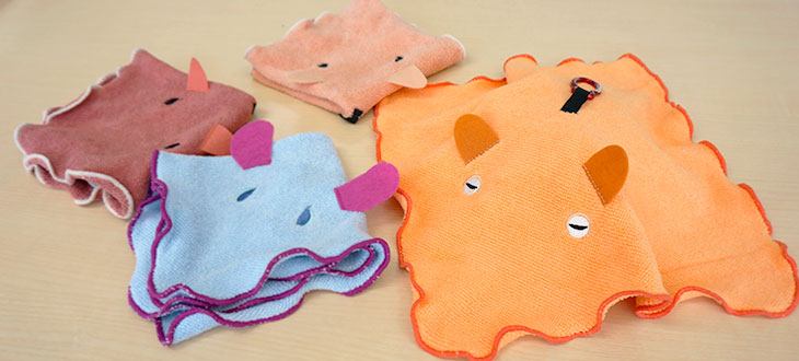 【ふーんタコね→メンダコちゃああんん】深海生物をモチーフにした「メンダコハンドタオル」が予想以上に可愛かった！